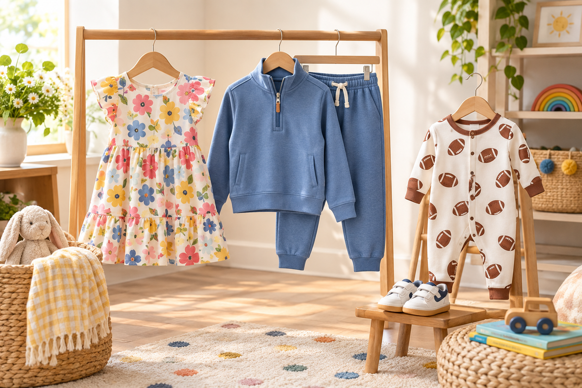 Kids' clothing collection cover