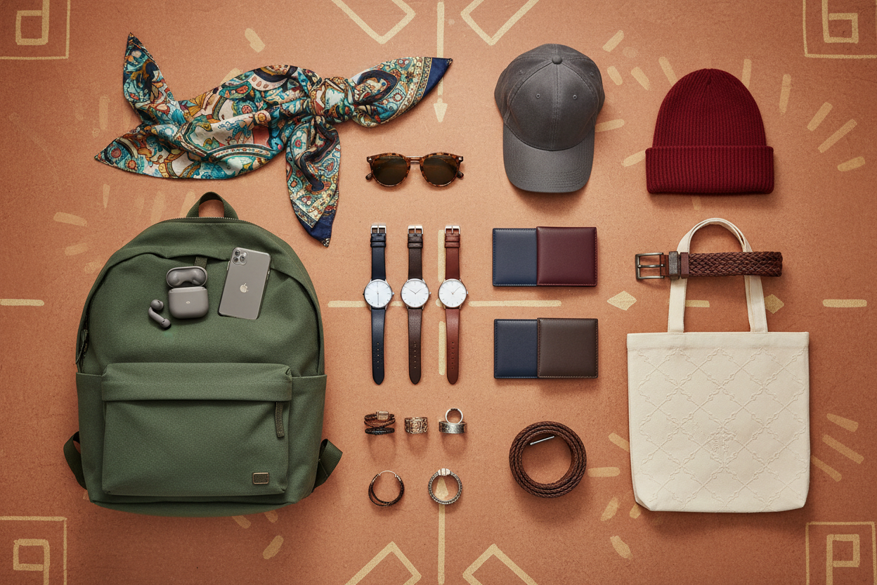 Explore must-have accessories to complete your look. Perfect for daily use, festive wear, and gifting.