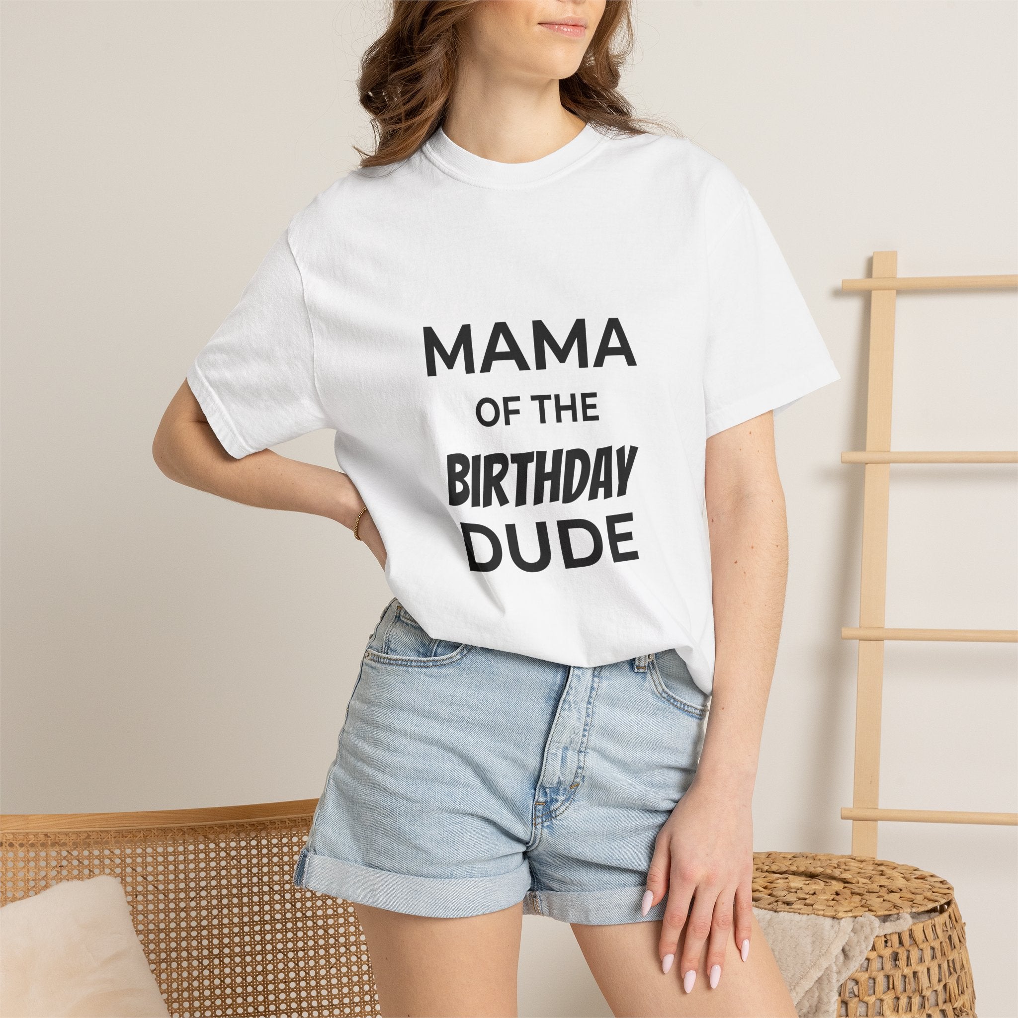 Mama of the Birthday Dude T-Shirt