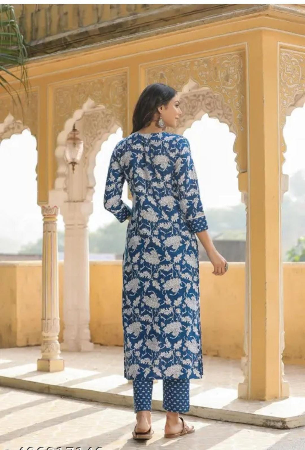 Women's Floral Printed Kurta Set – Ethnic Wear for Women