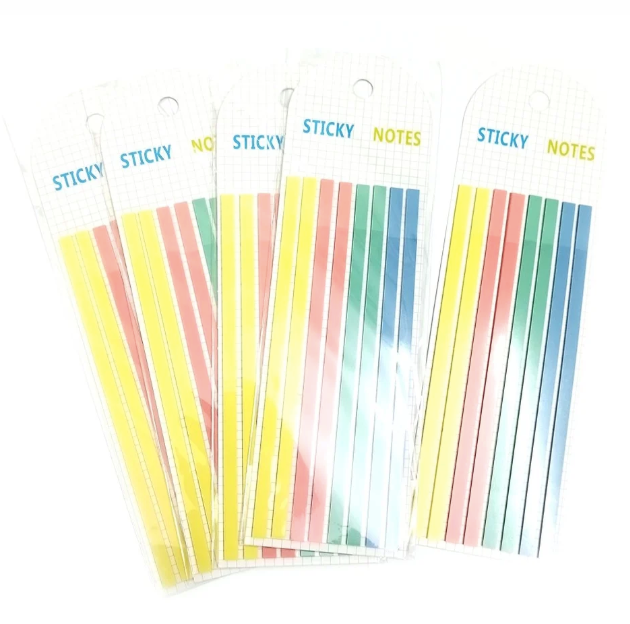 Translucent Highlight Strips – 160pc Aesthetic Page Tabs