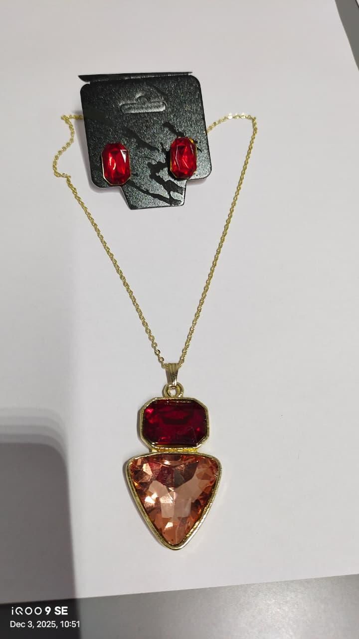 Elegant Necklace and Earring Set - Premium Fashion Jewellery Combo for Women