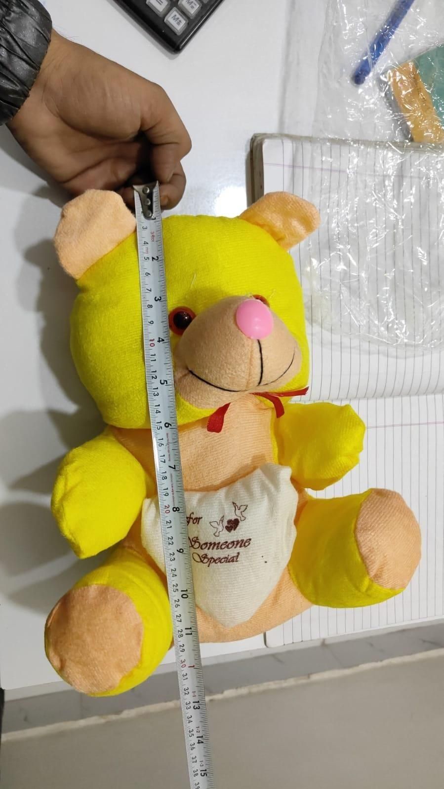 Cute Love Quote Teddy Bear with Heart - Romantic Soft Toy Gift for Couples & Girls