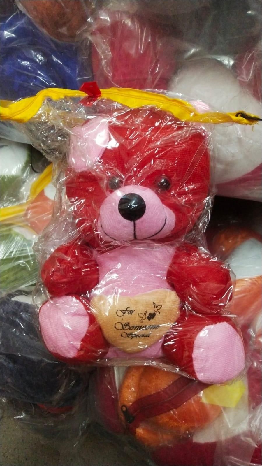 Cute Love Quote Teddy Bear with Heart - Romantic Soft Toy Gift for Couples & Girls