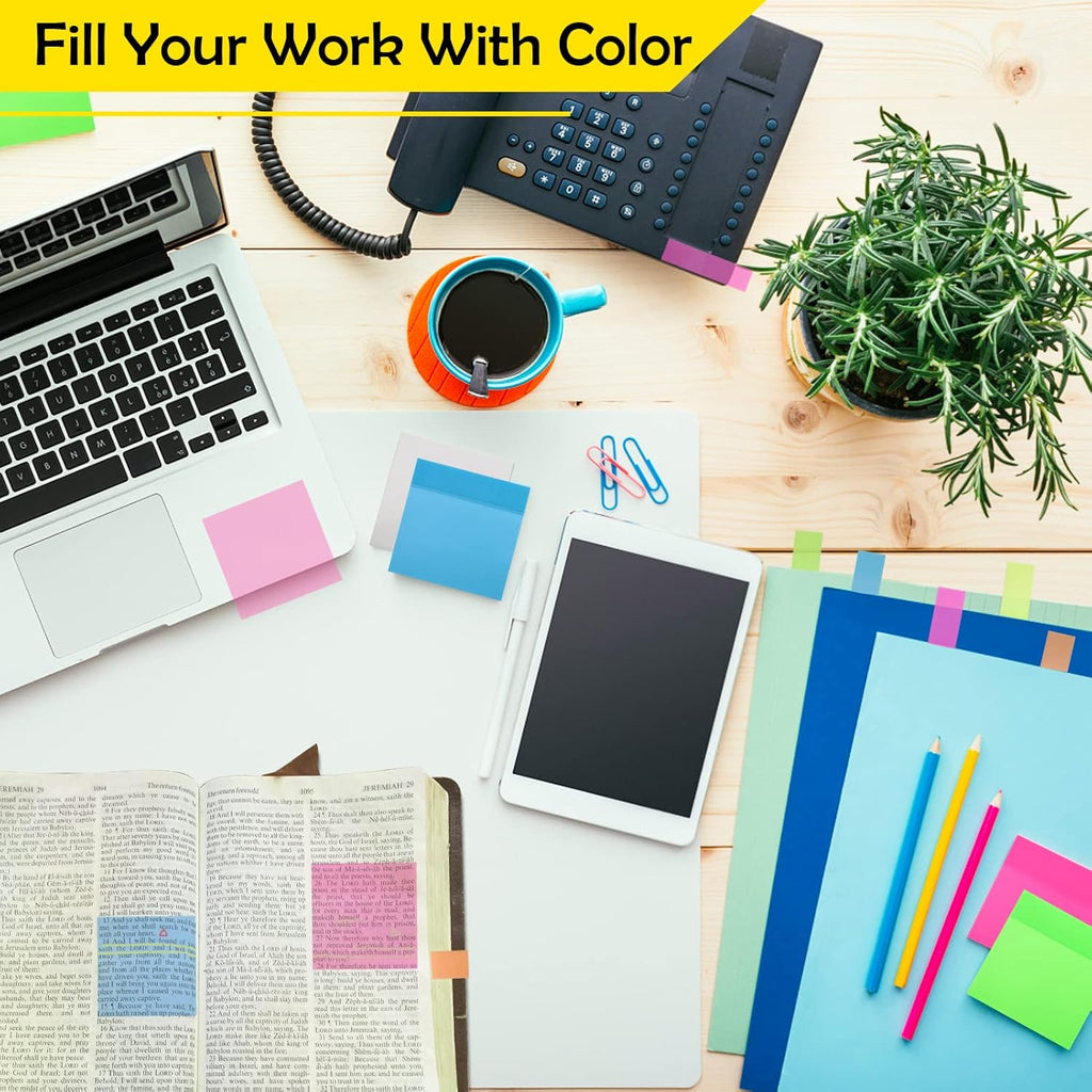 Transparent Sticky Notes (50 Sheets)