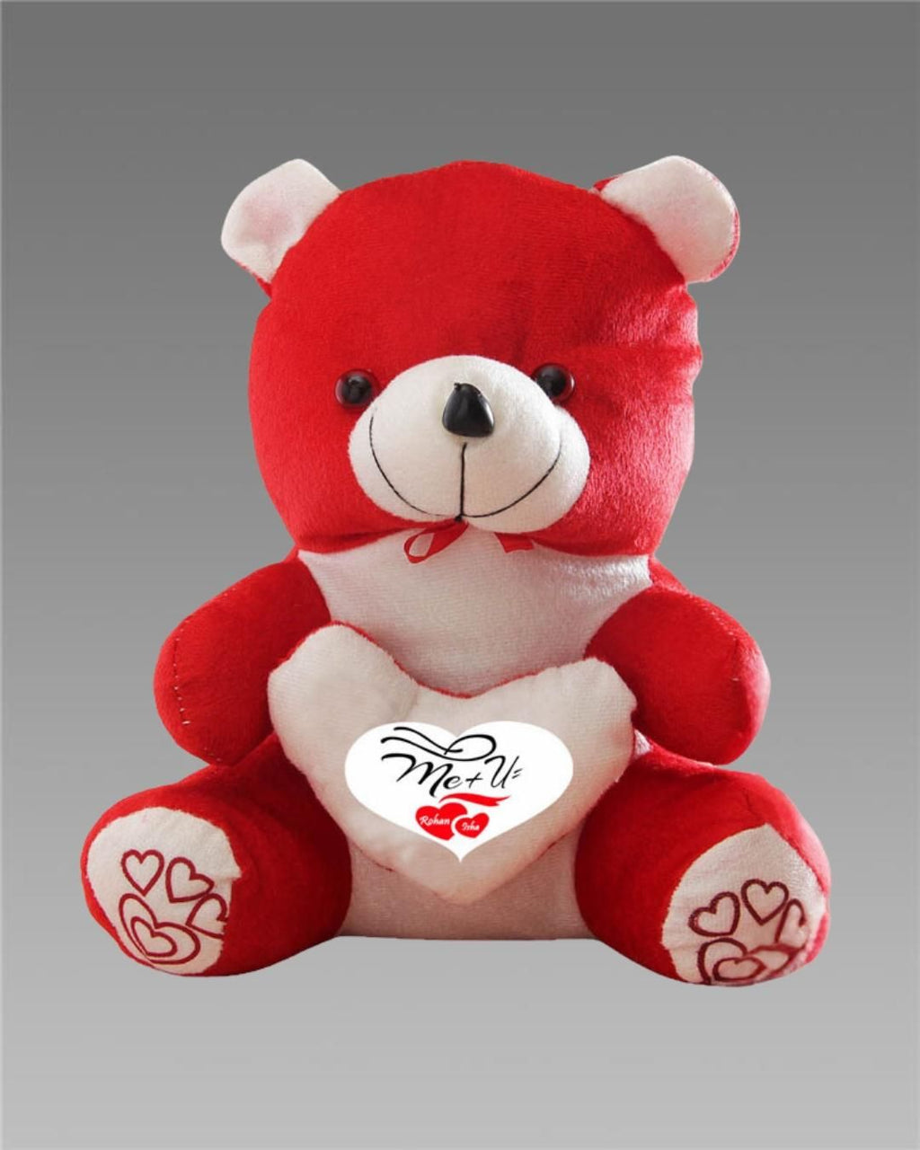 Cute Love Quote Teddy Bear with Heart - Romantic Soft Toy Gift for Couples & Girls