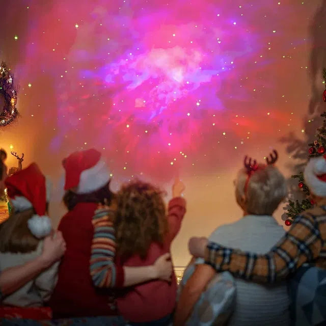 Astronaut Galaxy Projector – 360° Rotating Star Projector with Remote Control