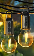 Decorative Hanging Bulb with 3 Light Modes – Tent Lamp for Camping & Home Decor (Pack of 2)