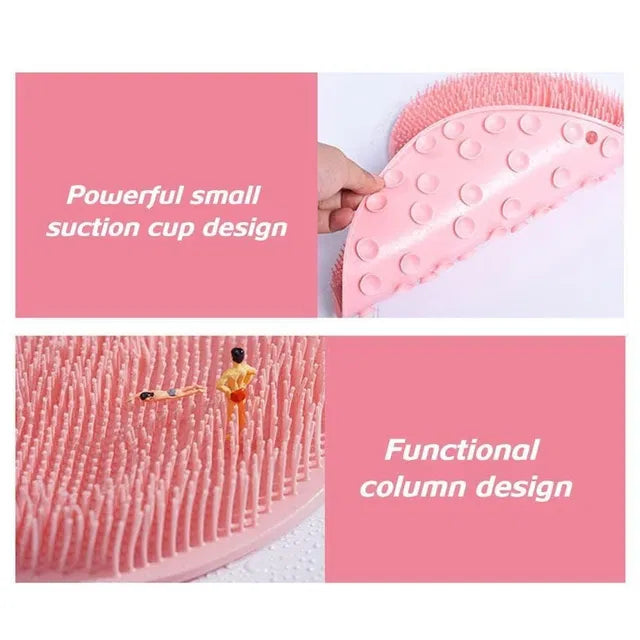 Silicone Multiuse Scrubber – Body, Bath & Foot Scrubber for Deep Cleansing